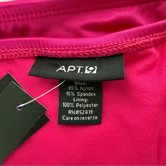 Apt. 9 Fuchsia Swim Skirt size 8. New with tags - Picture 3 of 7